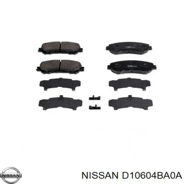 Pastillas de freno delanteras Nissan Qashqai 2 J11