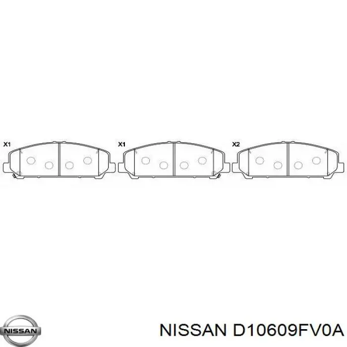 D10609FV0A Nissan