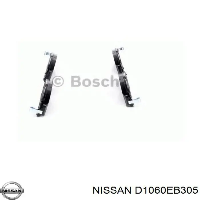 Pastillas freno delanteras Nissan/Infiniti D1060EB305 precio, desde 27,33 EUR