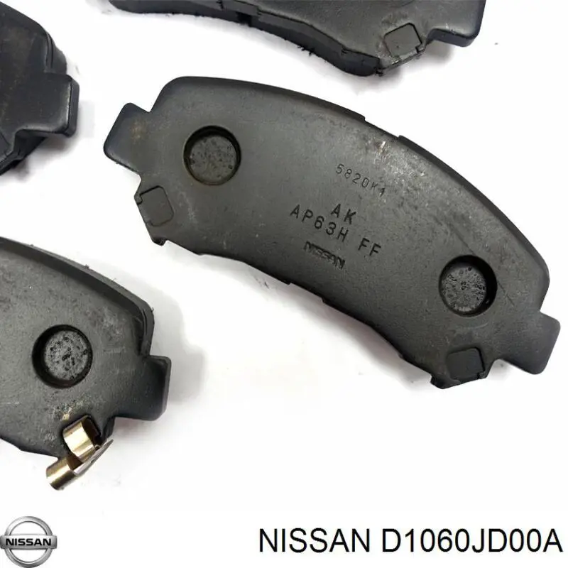Pastillas freno delanteras Nissan/Infiniti D1060JD00A precio, desde 26,81 EUR
