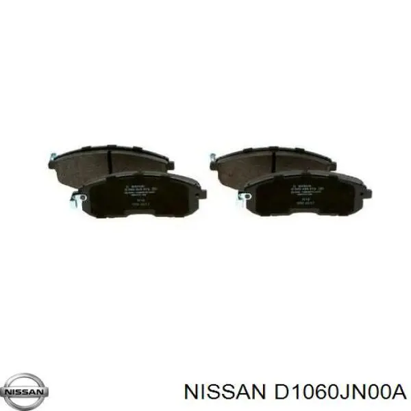 Pastillas de freno delanteras Nissan/Infiniti D1060JN00A
