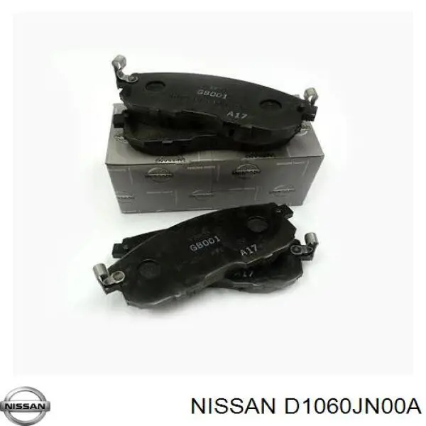 Comprar D1060JN00A Nissan/Infiniti Pastillas delanteras de freno