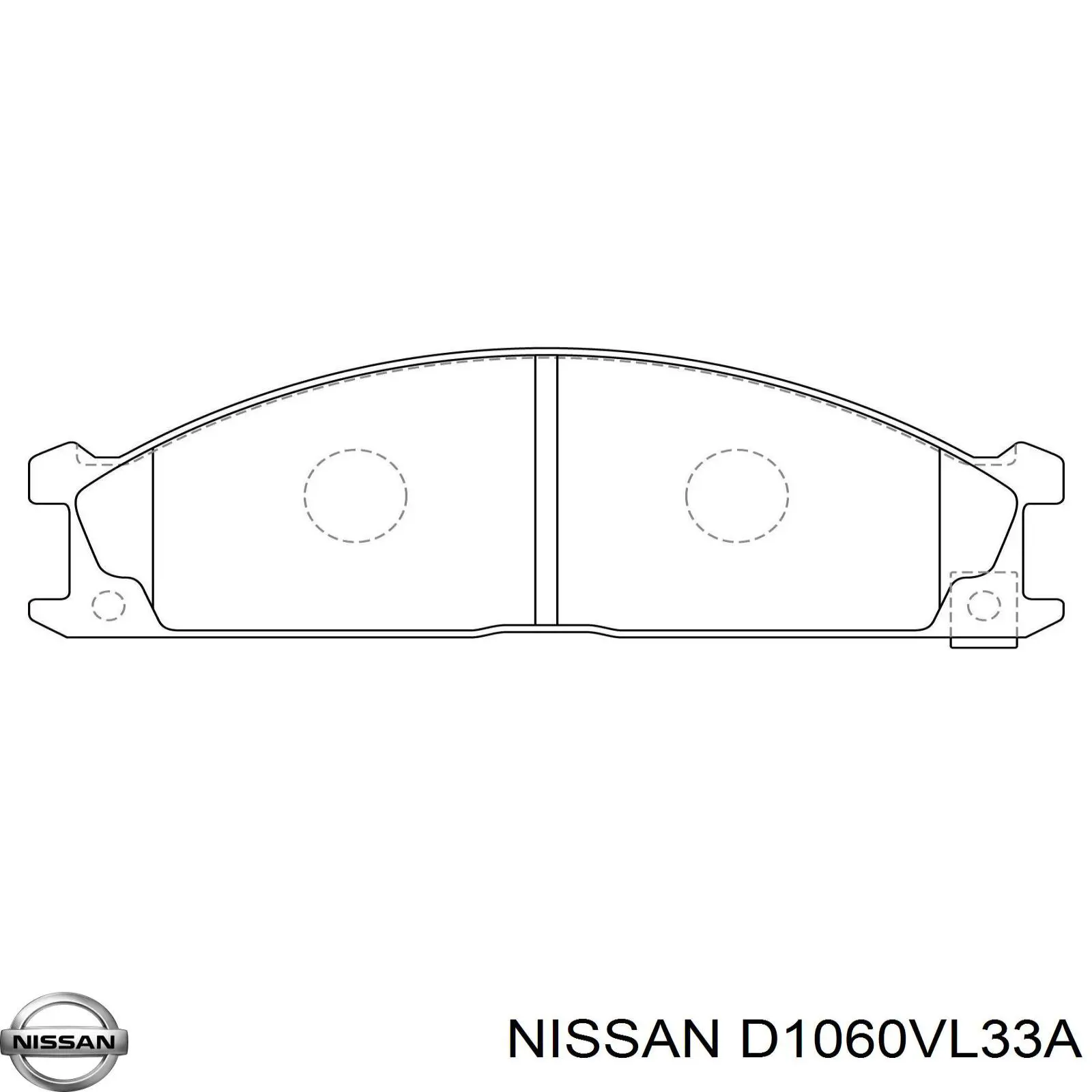 Pastillas de freno delanteras Nissan Terrano 1 WD21