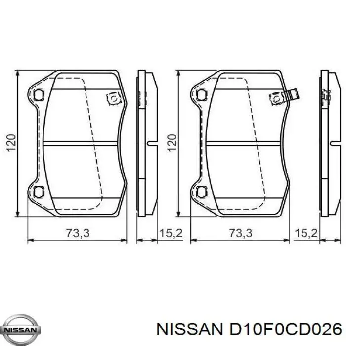 D10F0CD026 Nissan/Infiniti