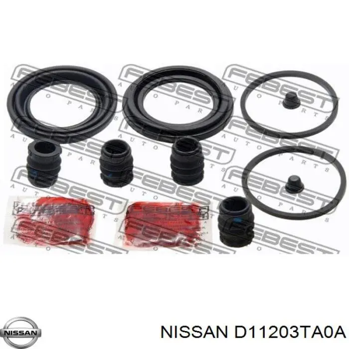 D11203TA0A Nissan/Infiniti Kit de reparación de pinzas