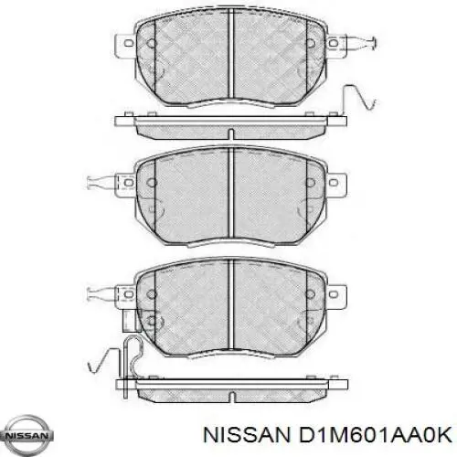 Pastillas freno delanteras Nissan/Infiniti D1M601AA0K precio, desde 34,86 EUR