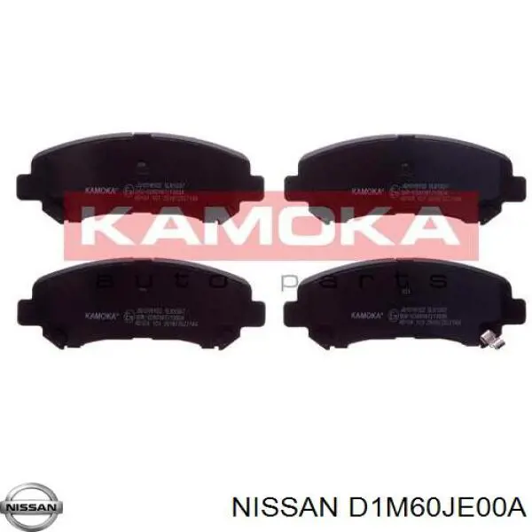 Comprar D1M60JE00A Nissan/Infiniti Pastillas delanteras de freno