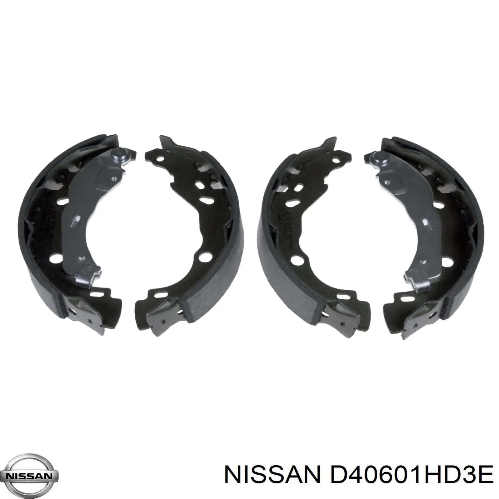 D40601HD3E Nissan zapatas de frenos de tambor traseras