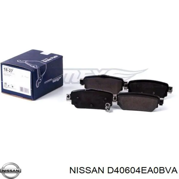 Pastillas traseras de freno Nissan/Infiniti D40604EA0BVA precio, desde 21,51 EUR