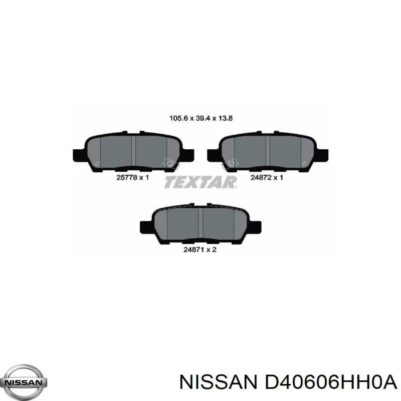 D40606HH0A Nissan