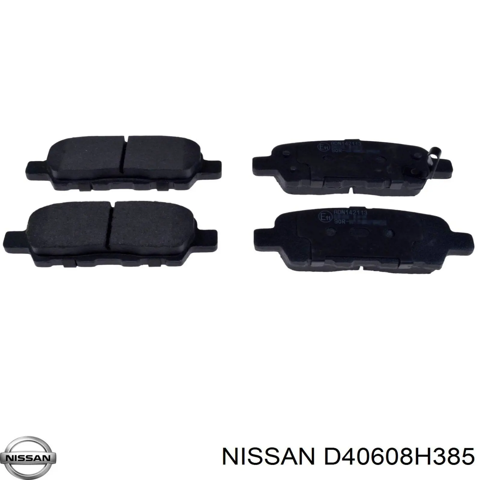 Comprar D40608H385 Nissan/Infiniti Pastillas de freno traseras