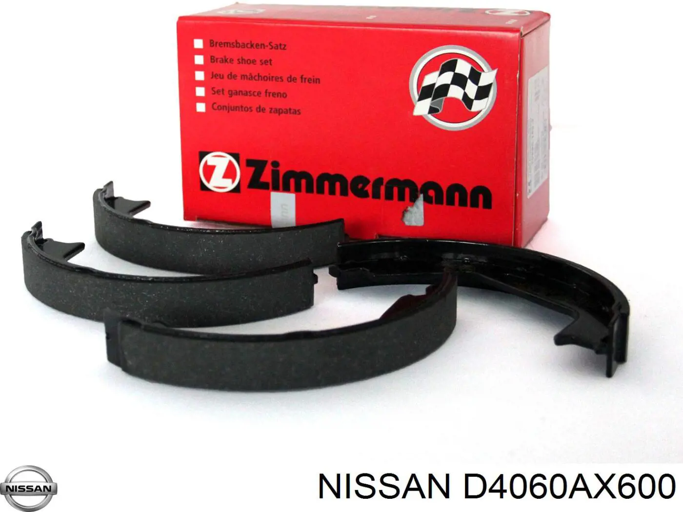 Comprar D4060AX600 Nissan/Infiniti Zapatas de freno