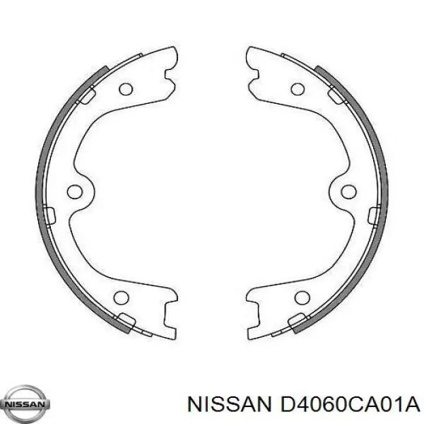 Zapatas de freno de mano Nissan/Infiniti D4060CA01A precio, desde 32,91 EUR