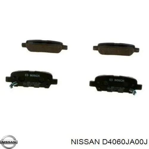 Pastillas traseras de freno Nissan/Infiniti D4060JA00J precio, desde 19,11 EUR