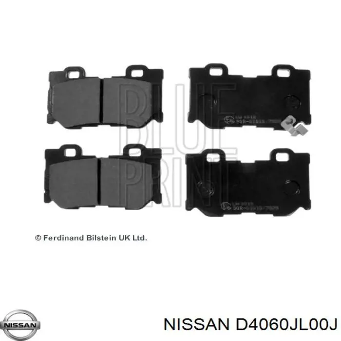 Pastillas traseras de freno Nissan/Infiniti D4060JL00J precio, desde 37,15 EUR