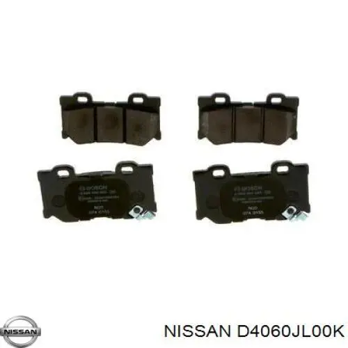 Pastillas traseras de freno Nissan/Infiniti D4060JL00K precio, desde 37,15 EUR