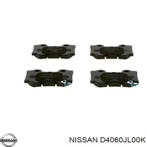 Comprar D4060JL00K Nissan/Infiniti Pastillas de freno traseras