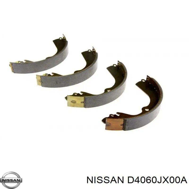 D4060JX00A Nissan/Infiniti Zapatas de freno de tambor traseras