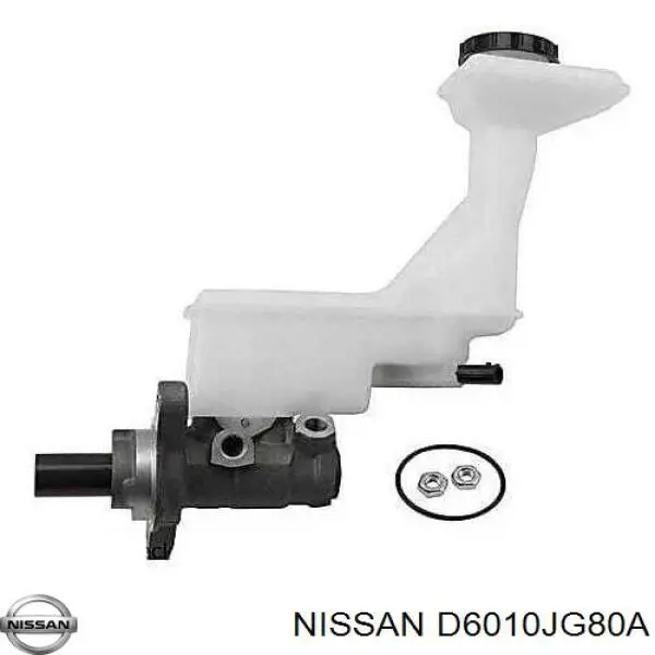 Comprar D6010JG80A Nissan/Infiniti Cilindro maestro de frenos