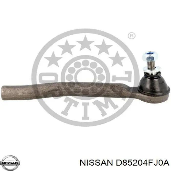 D85204FJ0A Nissan barra de acoplamiento completa derecha