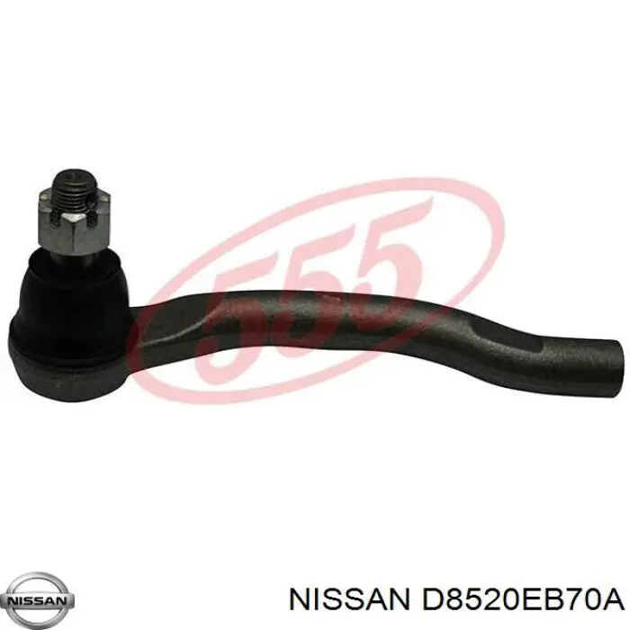 D8520EB70A Nissan rótula barra de acoplamiento exterior