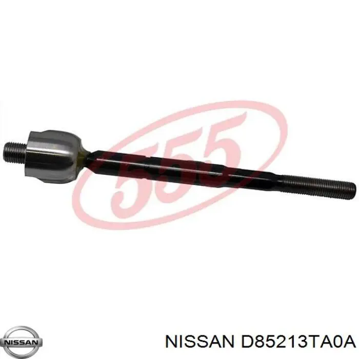 D85213TA0A Nissan barra de acoplamiento