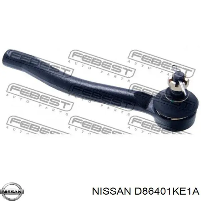 D86401KE1A Nissan rótula barra de acoplamiento exterior