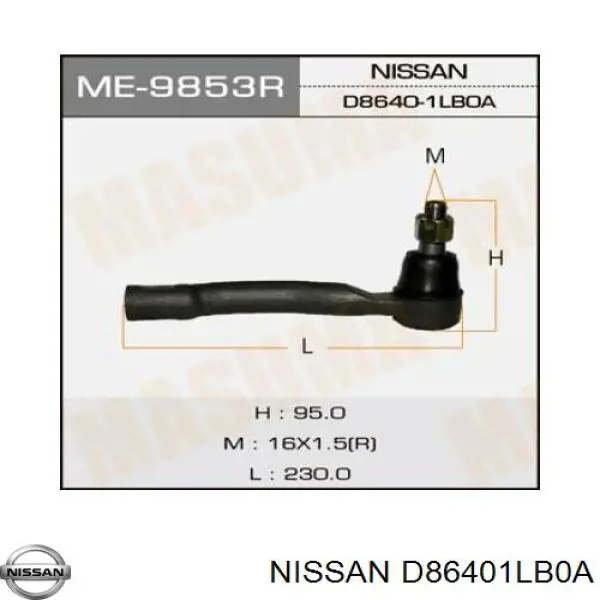 Rótula de dirección para Nissan Patrol  Y62