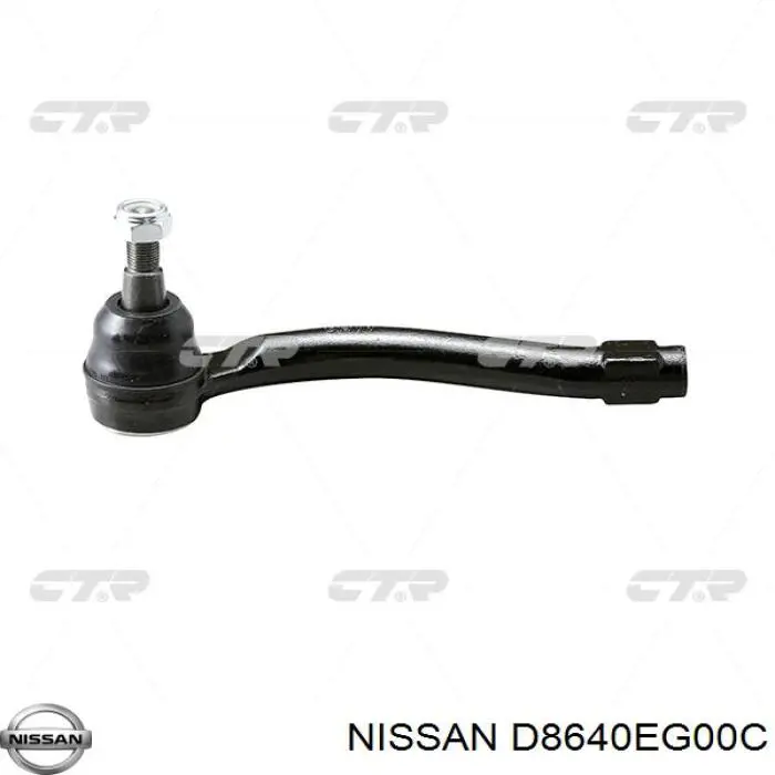 D8640EG00C Nissan rótula barra de acoplamiento exterior