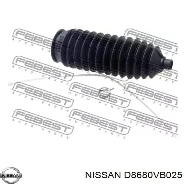 D8680VS41A Nissan/Infiniti Barra de dirección completa