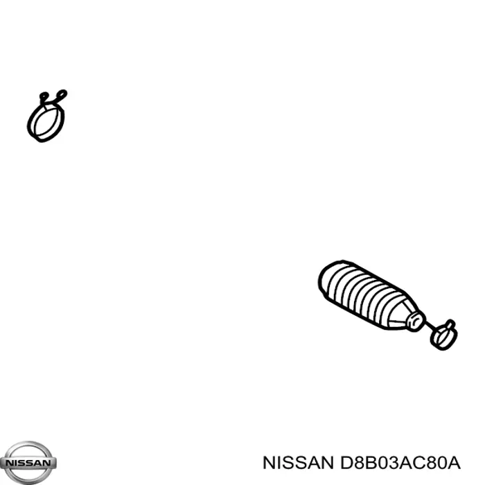 Comprar 48203VG026 Nissan/Infiniti Guardapolvo de dirección izquierdo (cremallera)