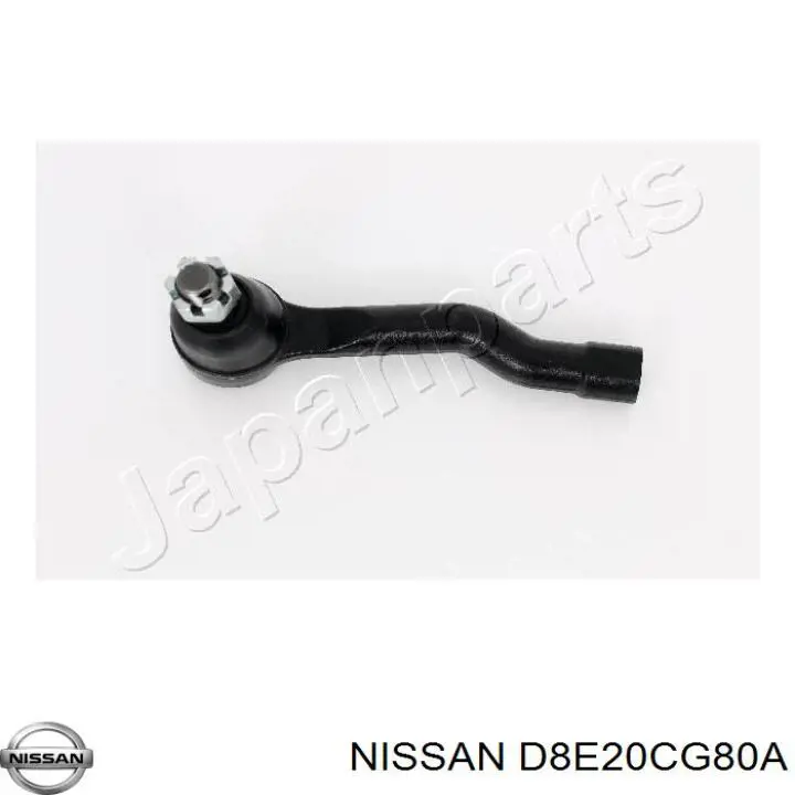 D8E20CG80A Nissan rótula barra de acoplamiento exterior