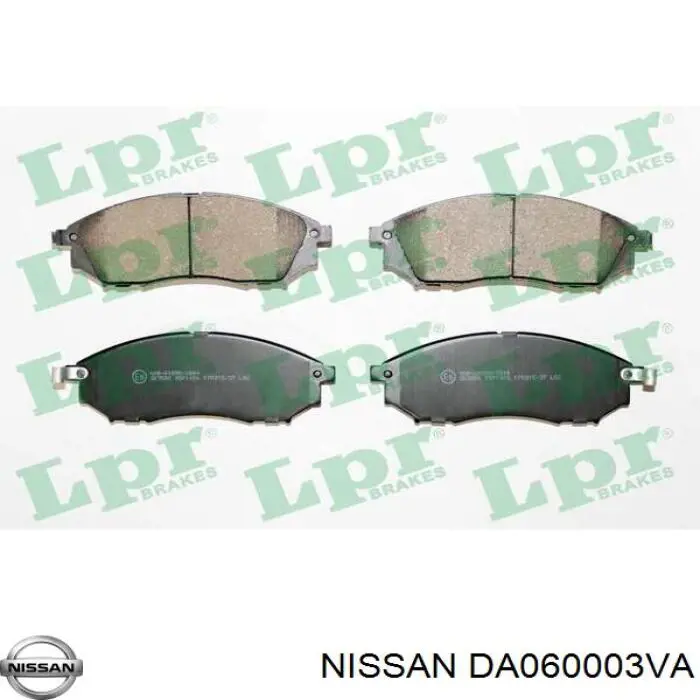 Pastillas de freno delanteras Nissan Navara D40M