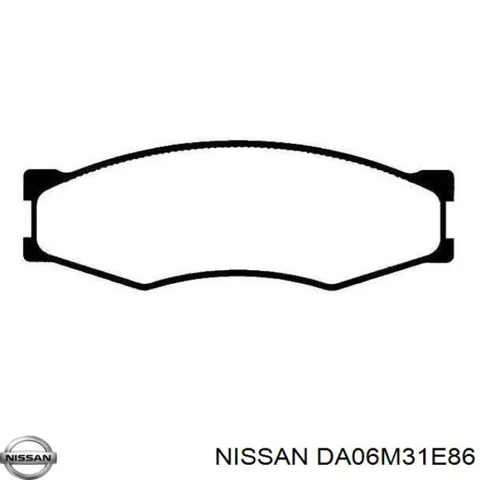 Pastillas de freno DA06M31E86 Nissan/Infiniti
