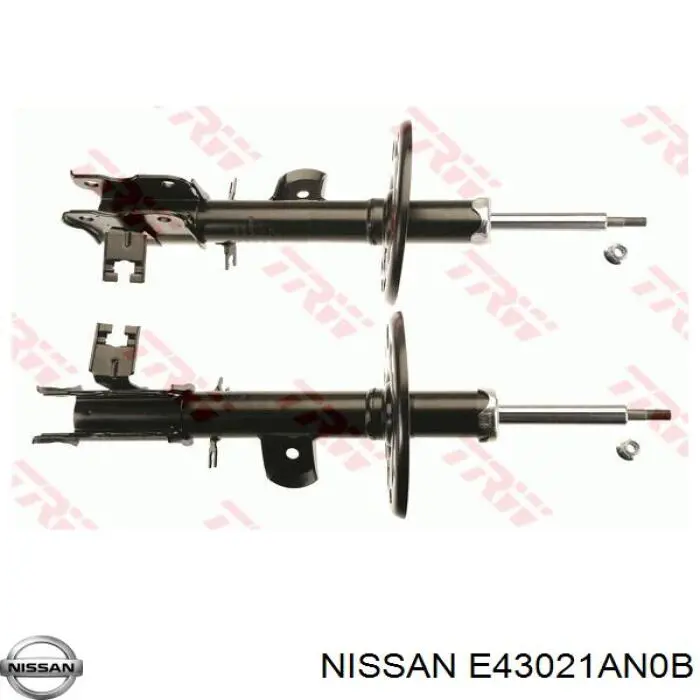 amortiguador frontal derecho para Nissan Murano (Z51)
