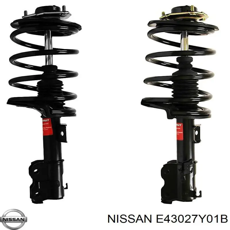 543027Y025 Nissan/Infiniti Amortiguador eje delantero derecha