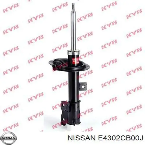 E4302CB00J Nissan amortiguador delantero derecho