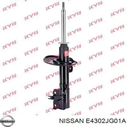 Amortiguador delantero derecho Nissan/Infiniti E4302JG01A precio, desde 68,12 EUR