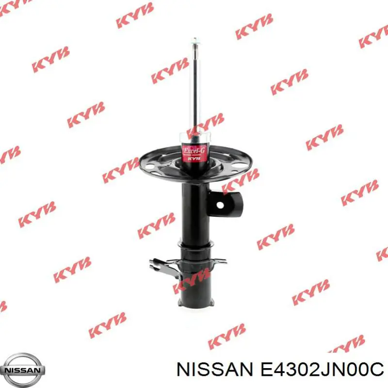 Amortiguador delantero derecho Nissan/Infiniti E4302JN00C precio, desde 67,59 EUR