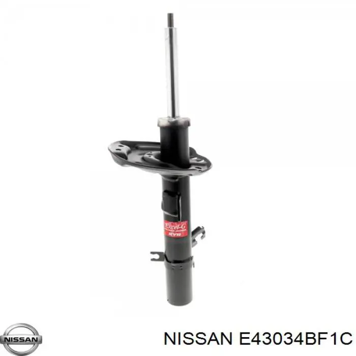 Comprar E43034BF1C Nissan/Infiniti Amortiguador delantero izquierdo