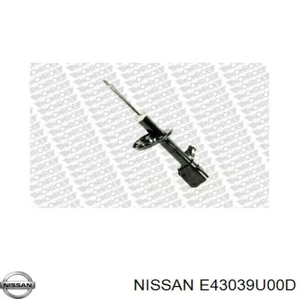 E43039U00D Nissan amortiguador delantero izquierdo