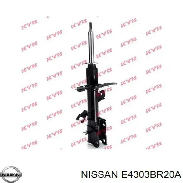 Amortiguador delantero izquierdo Nissan/Infiniti E4303BR20A precio, desde 53,41 EUR