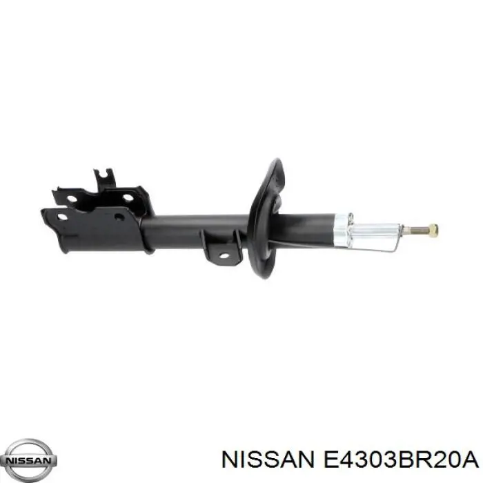 E4303BR20A Nissan amortiguador delantero izquierdo