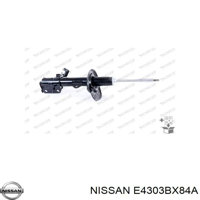 Comprar E4303BX84A Nissan/Infiniti Amortiguador delantero izquierdo