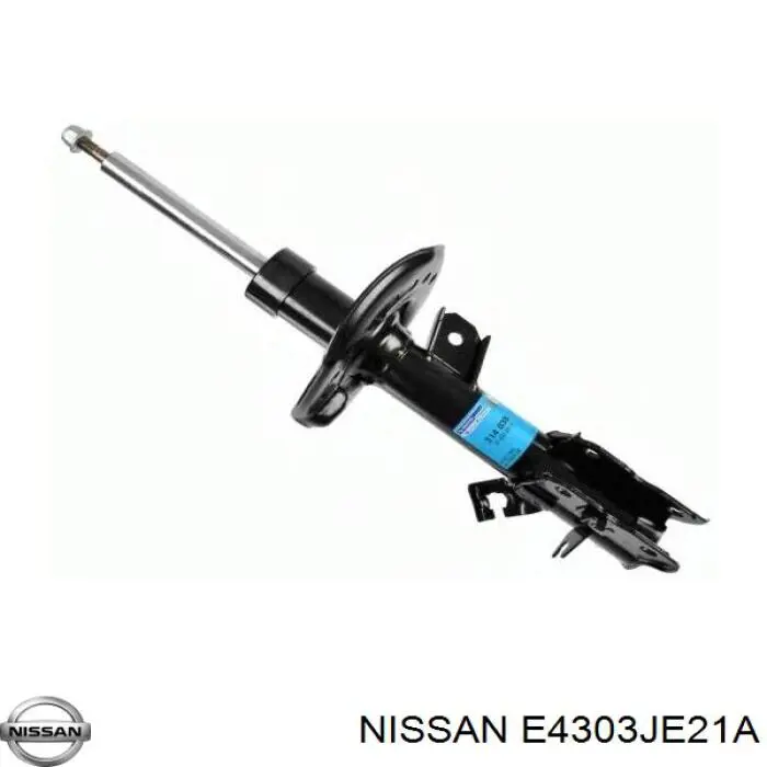 Comprar E4303JE21A Nissan/Infiniti Amortiguador delantero izquierdo