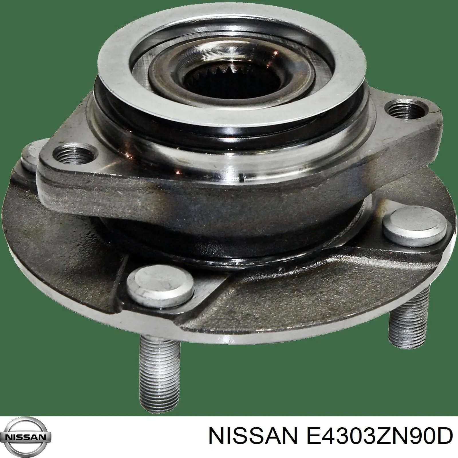 E4303ZN90D Nissan amortiguador delantero izquierdo