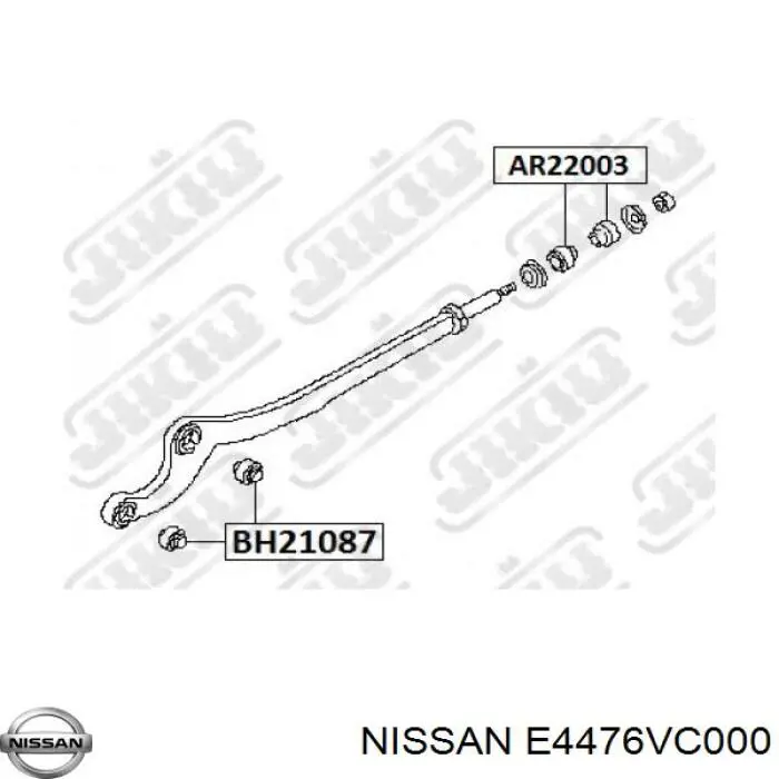 Comprar E4476VC000 Nissan/Infiniti Silentblock