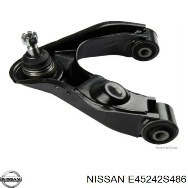 545242S486 Nissan barra oscilante, suspensión de ruedas delantera, superior derecha