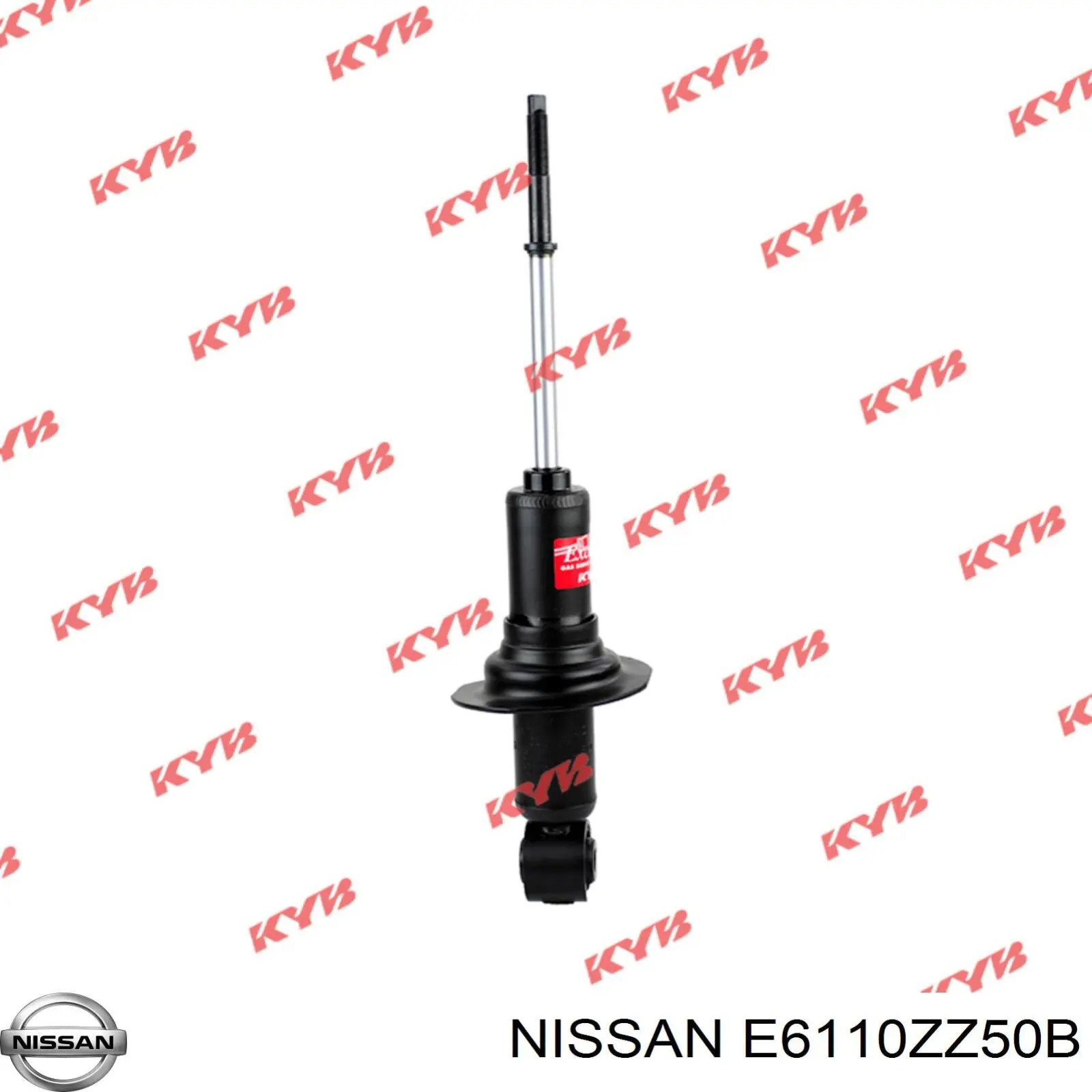 E6110ZZ50B Nissan amortiguador delantero