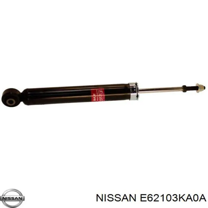 E62103KA0A Nissan amortiguador trasero